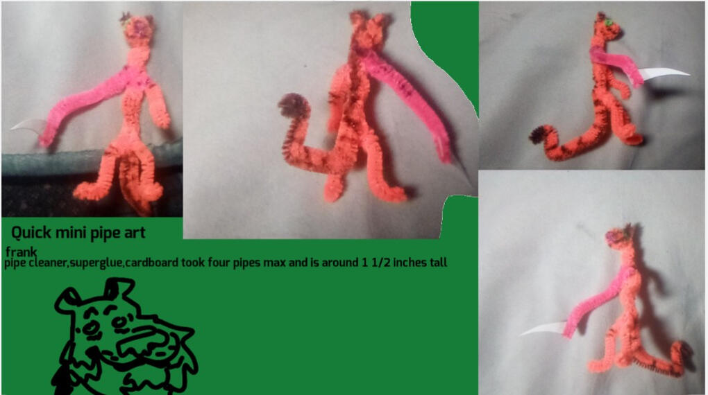 MINI frank pipe! Four pipes and sharpie! Took me like 15 minutes to make. 2025