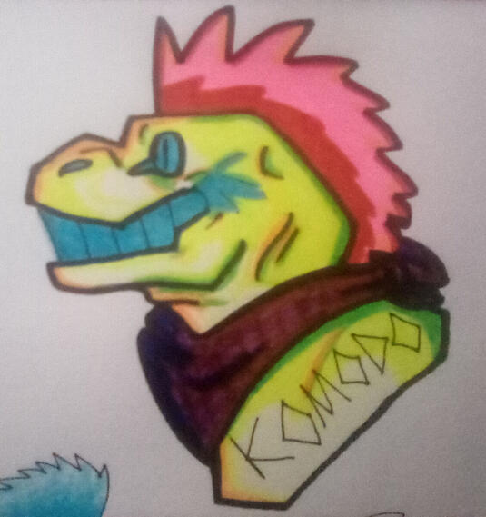 Experimental badge style headbust 2023